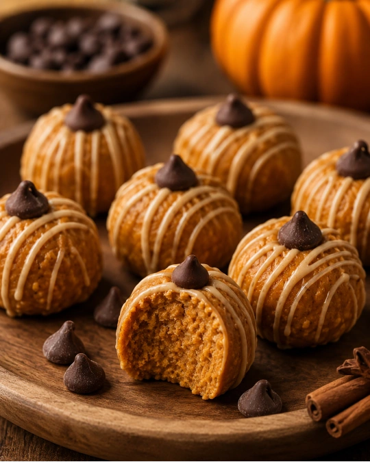 Peanut Butter Pumpkin Bites