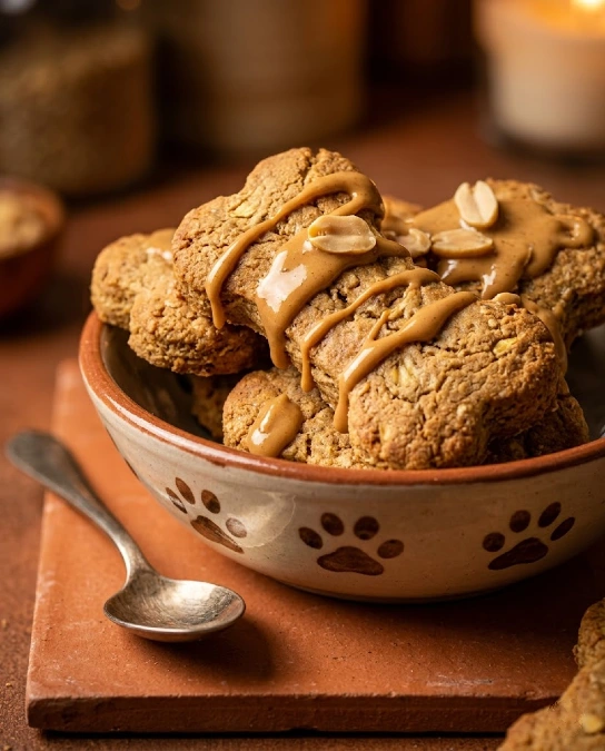 Peanut Butter Banana Biscuits