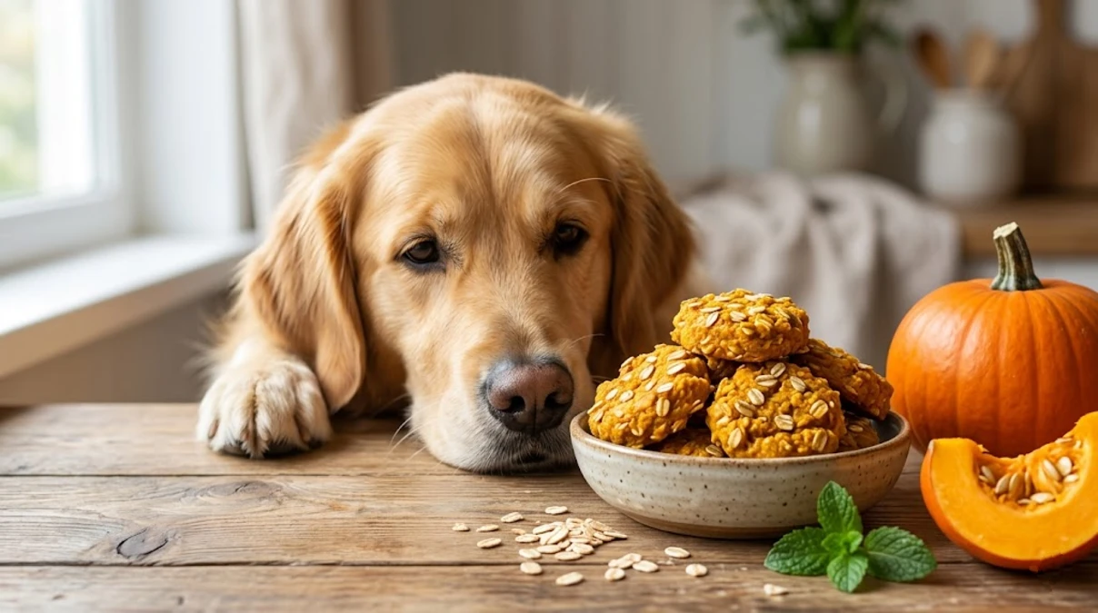 Pumpkin Dog Treats That Settle Sensitive Tummies
