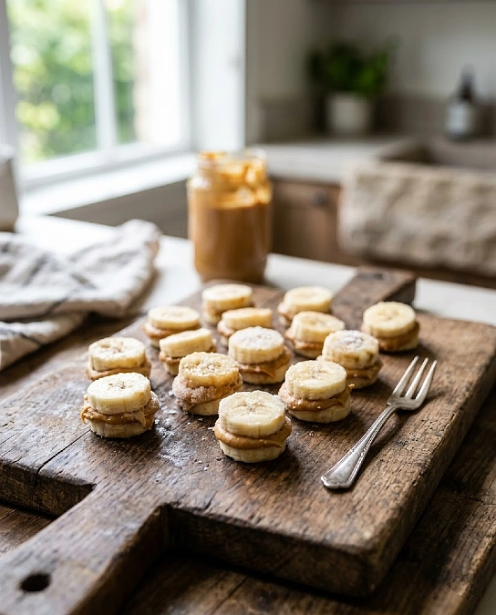 Banana Peanut Butter Bites