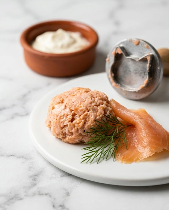 Salmon and Oil Mash