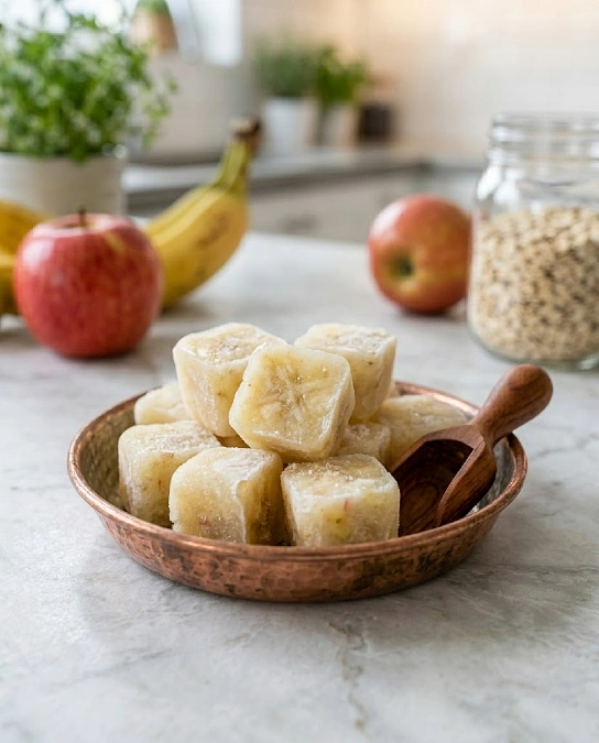 Banana Apple Cubes