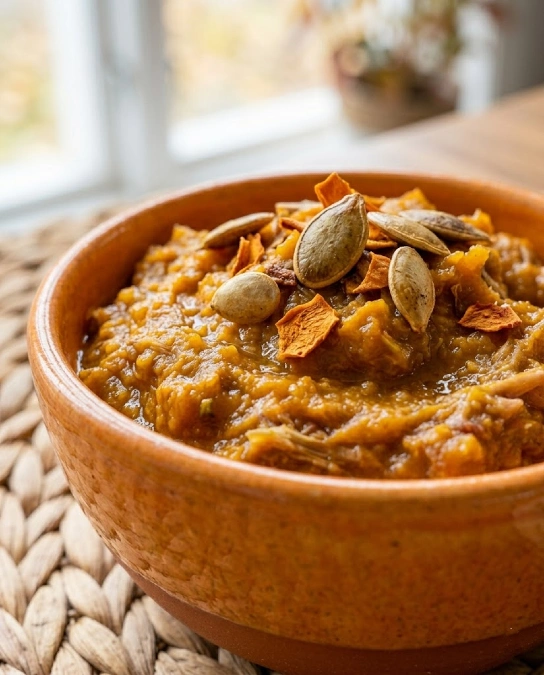 Simple Rabbit and Pumpkin Mash