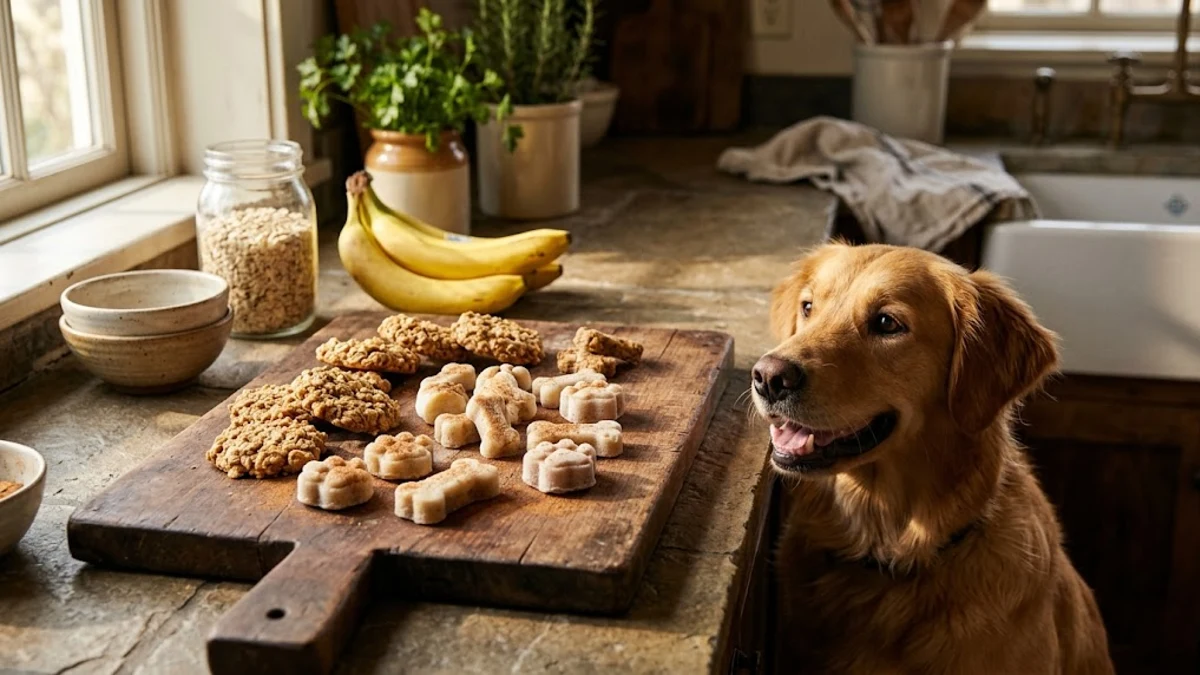 5 Simple Banana Dog Treats That Are Healthy and Cheap