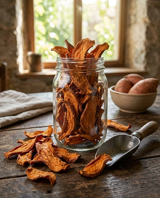 Dehydrated Sweet Potato Chews
