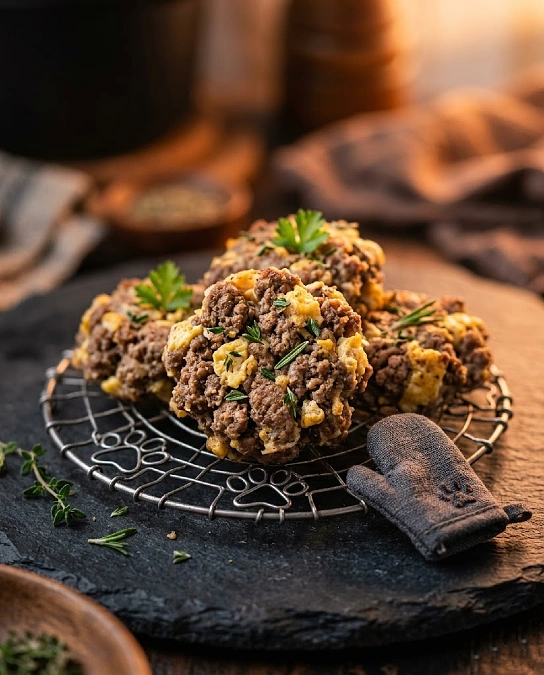 Beef and Egg Scramble