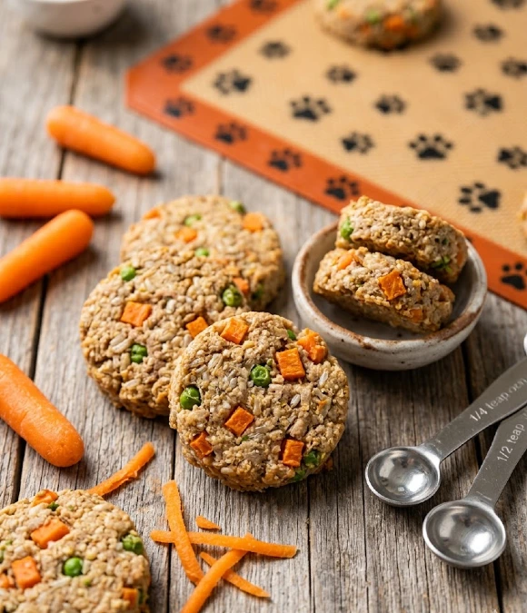 Carrots and Peas Turkey Rice Bowl