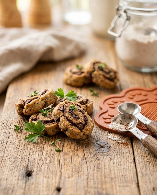 Carob Chip Swirl