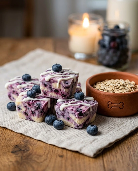 Blueberry Yogurt Ice Cream