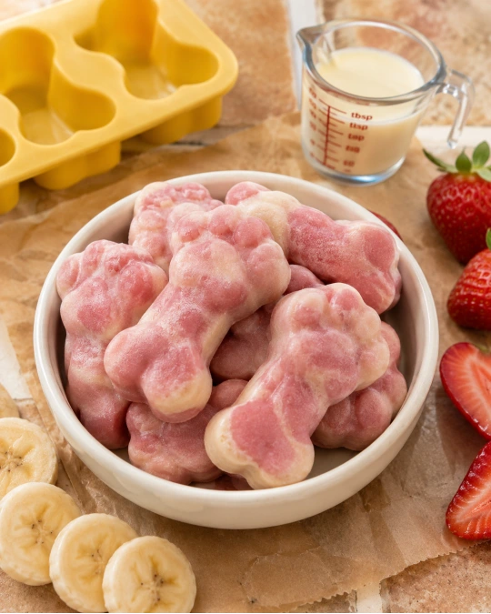 Strawberry Banana Ice Cream