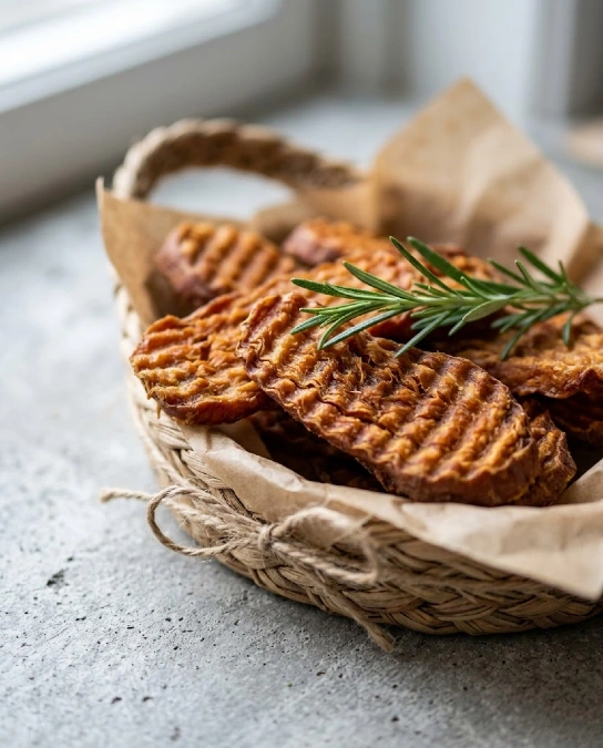 Baked Sweet Potato Chews