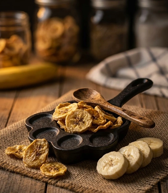 Dehydrated Banana Chips