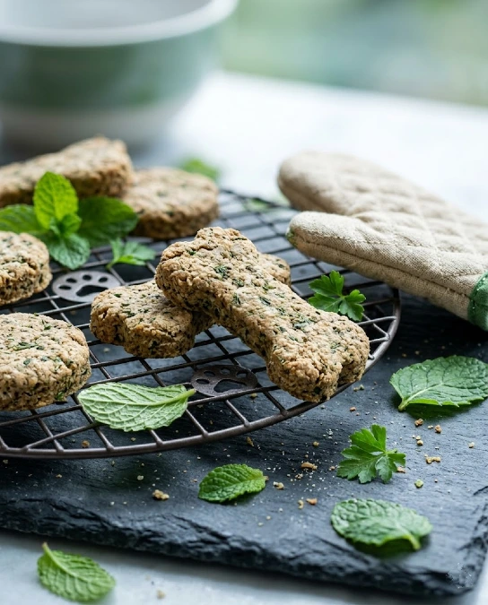 Minty Parsley Crunchies