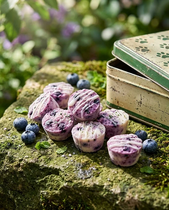 Yogurt Peppermint Frozen Bites