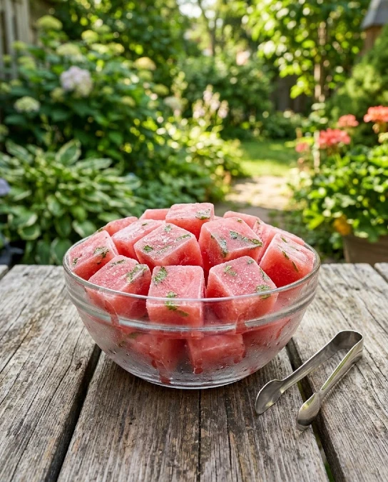 Watermelon Mint Cubes