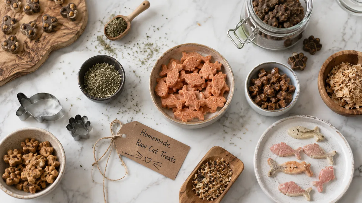 Raw Cat Food Recipes Done Safely at Home
