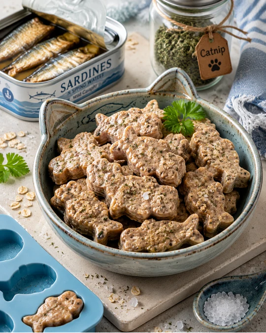 Sardine and Oatmeal Paté