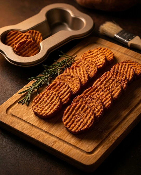 Baked Sweet Potato Slices