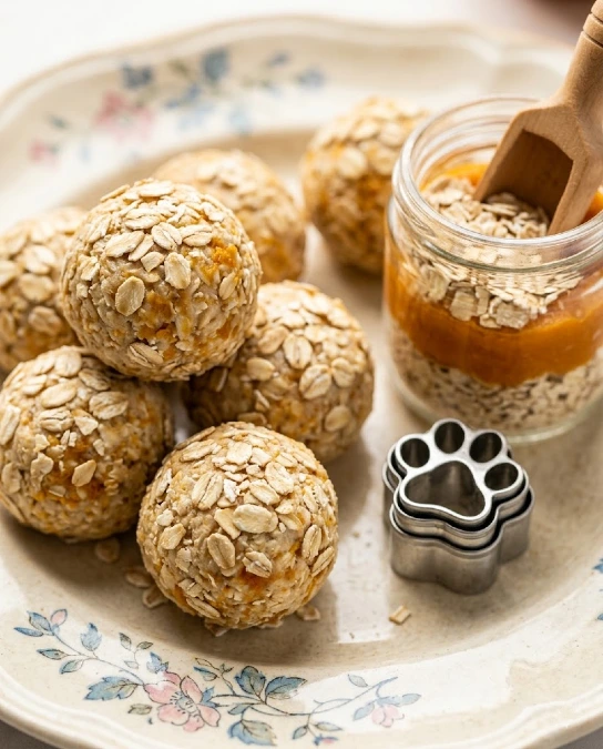 Pumpkin and Oat Balls