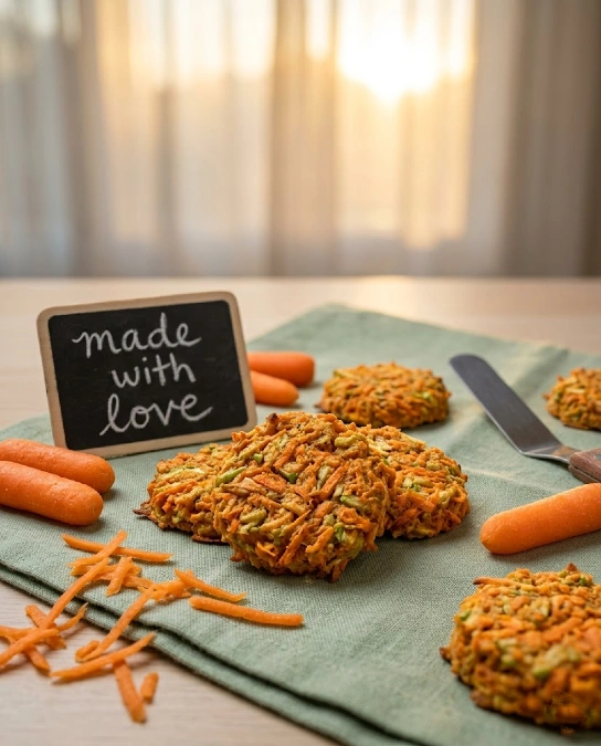 Crunchy Carrot and Apple Bites