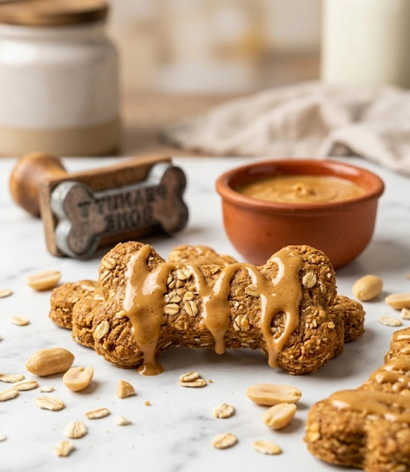Peanut Butter Oatmeal Bones