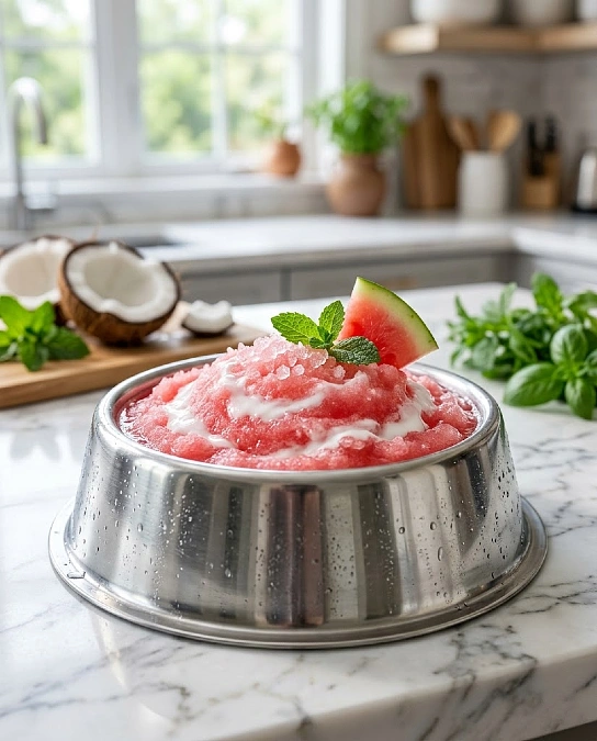 Coconut Watermelon Slush