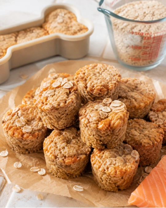 Salmon and Oatmeal Bowl