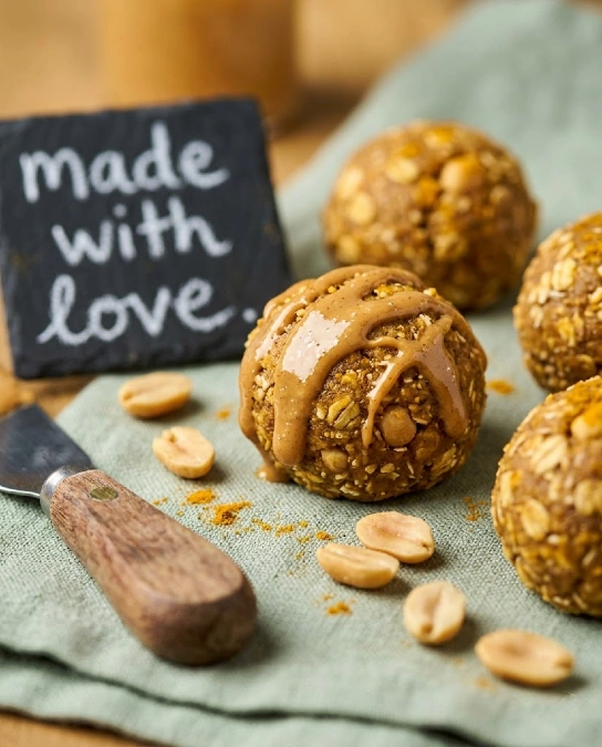 Turmeric Peanut Butter Bites