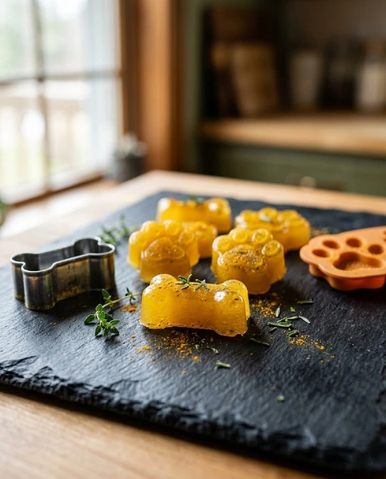 Turmeric Bone Broth Jellies