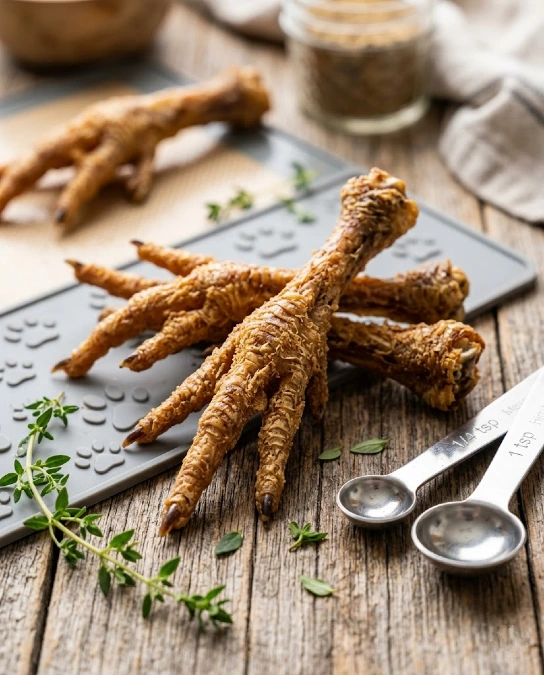 Dehydrated Chicken Feet Crunchies
