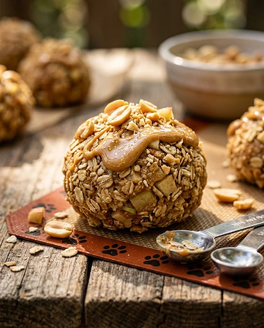Apple Peanut Butter Balls