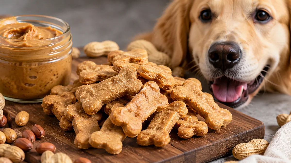Easy Peanut Butter Dog Treats Your Dog Will Beg For