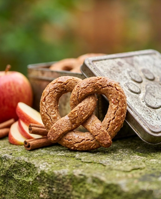 Honey Apple Dog Pretzels