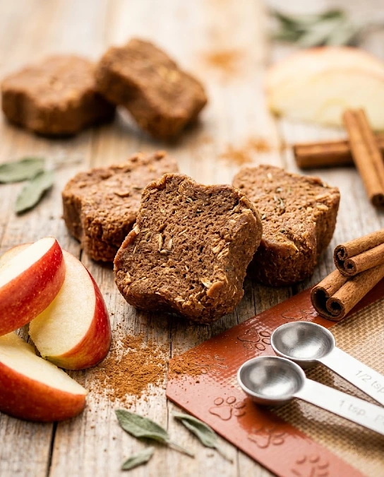 Turkey Broth and Apple Chews