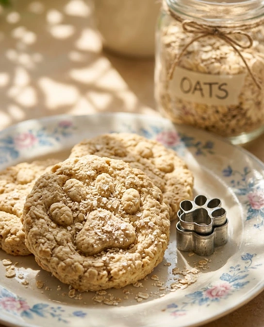 Applesauce Oat Cookies