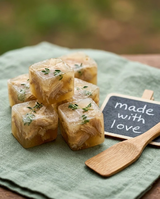 Chicken Broth Ice Cubes