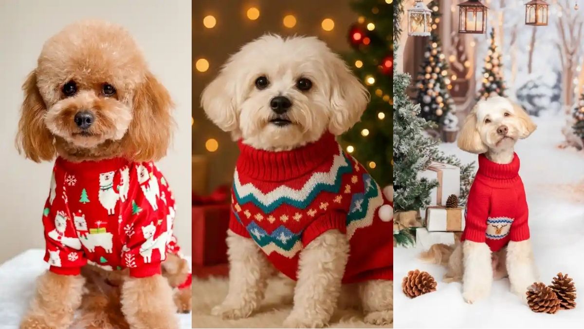 17 Dog Christmas Sweater Ideas From Tacky to Tasteful