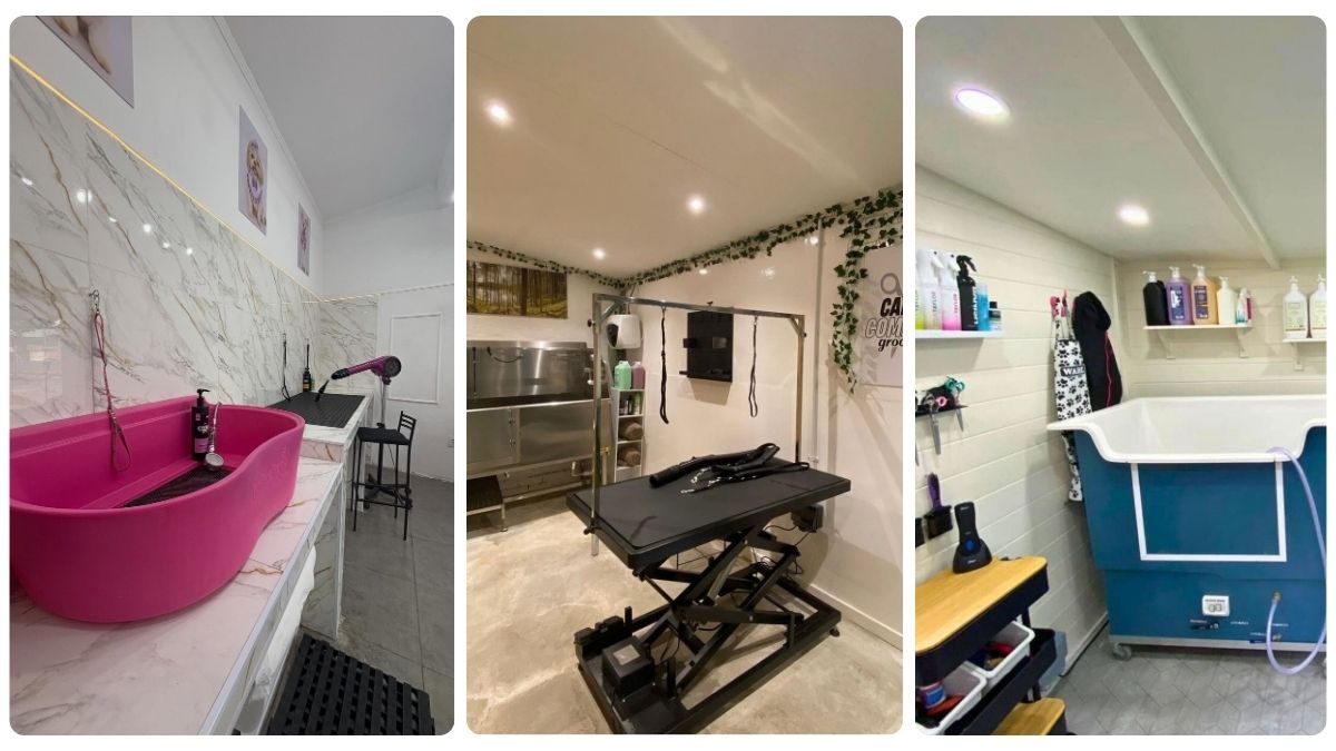18 Dog Grooming Room Ideas for At-Home Spa Days