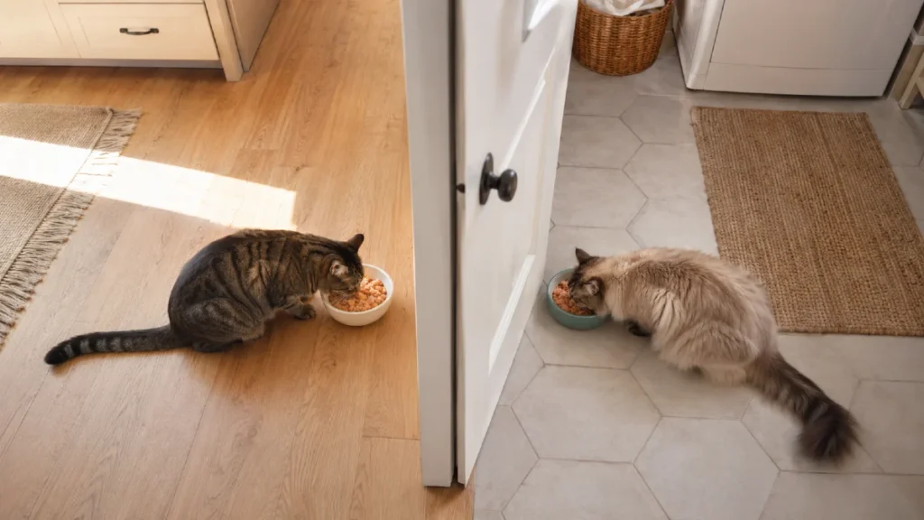 Step 3: The "Other Side of the Door" Feeding Ritual
