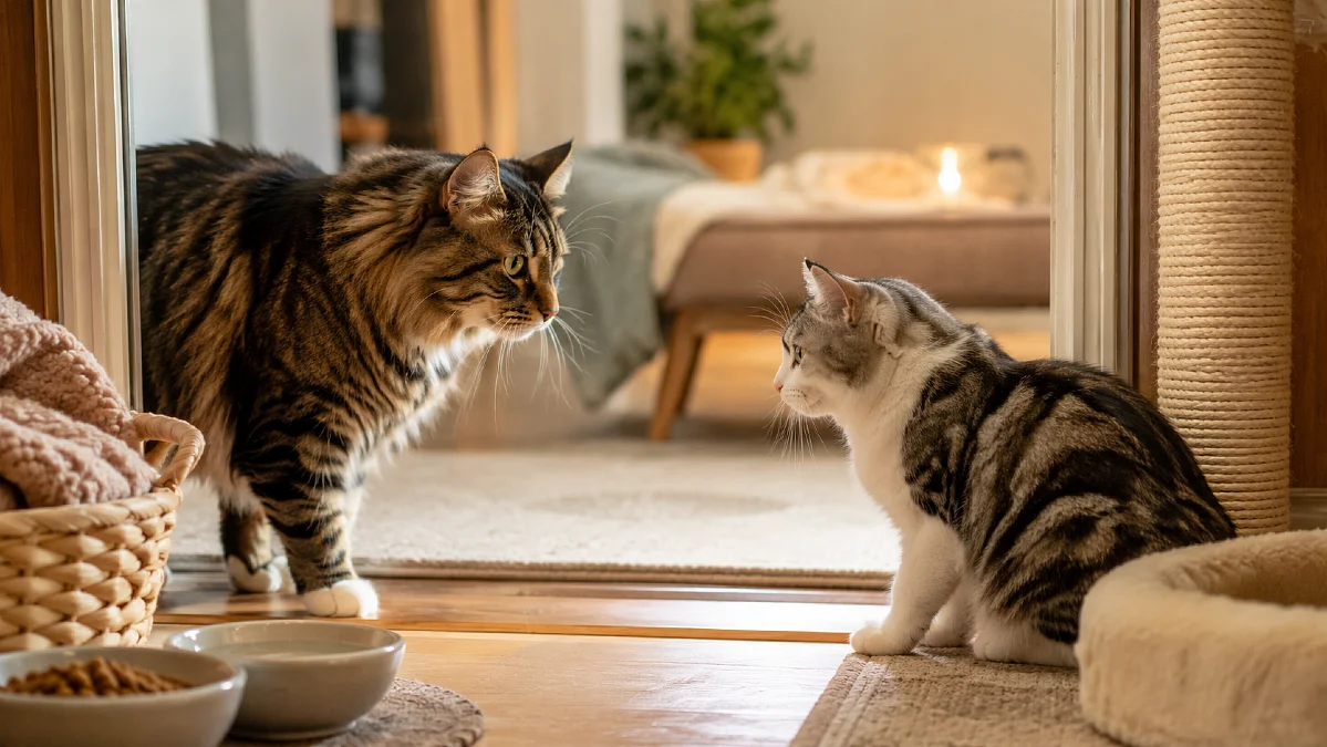 How to Introduce Two Cats Without a Fight