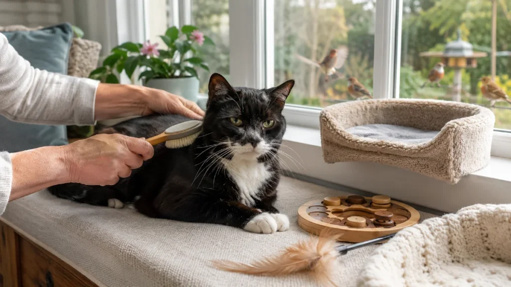 How to Keep Their Mind Sharp and Coat Clean
