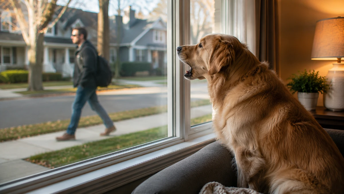 How to Stop a Dog From Barking at Every Person Who Walks Past