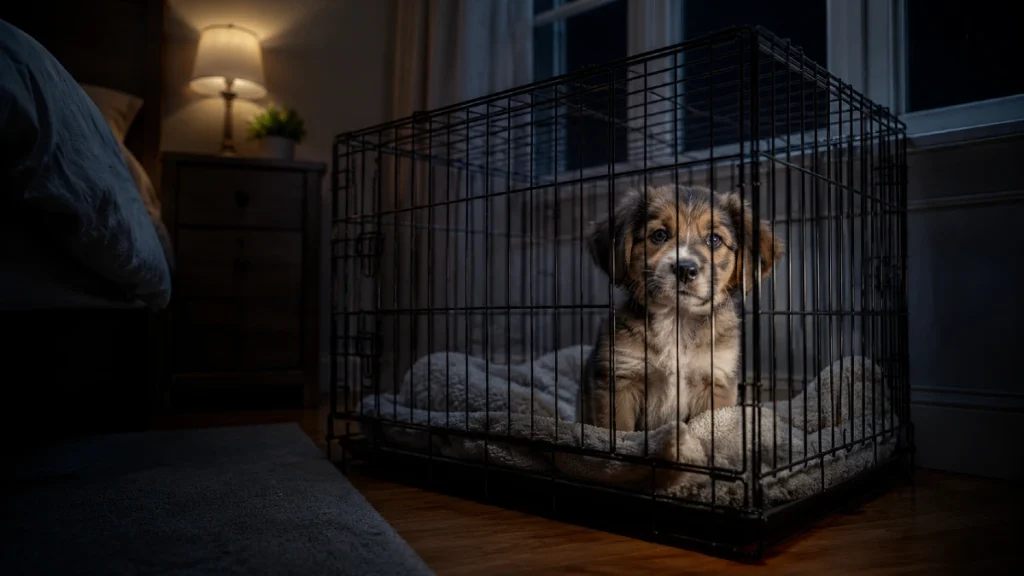 Why Do Puppies Cry in the Crate at Night?
