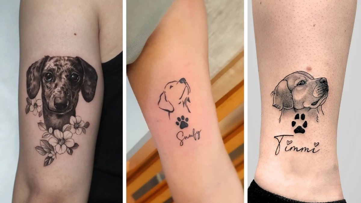 17 Meaningful Dog Tattoo Ideas to Honor Your Best Friend