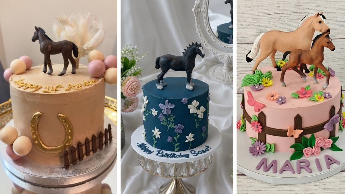 22 Horse Cake Ideas From Kid Parties to Riders' Birthdays