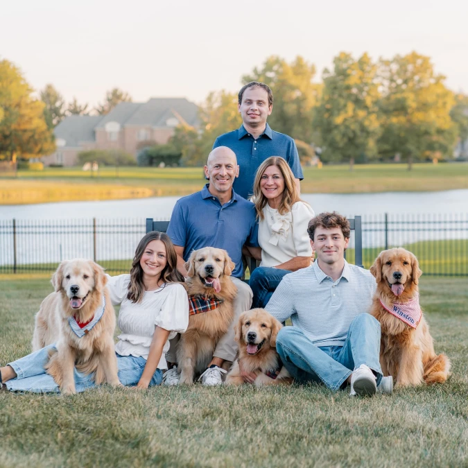Large Group Lakeside Portraits