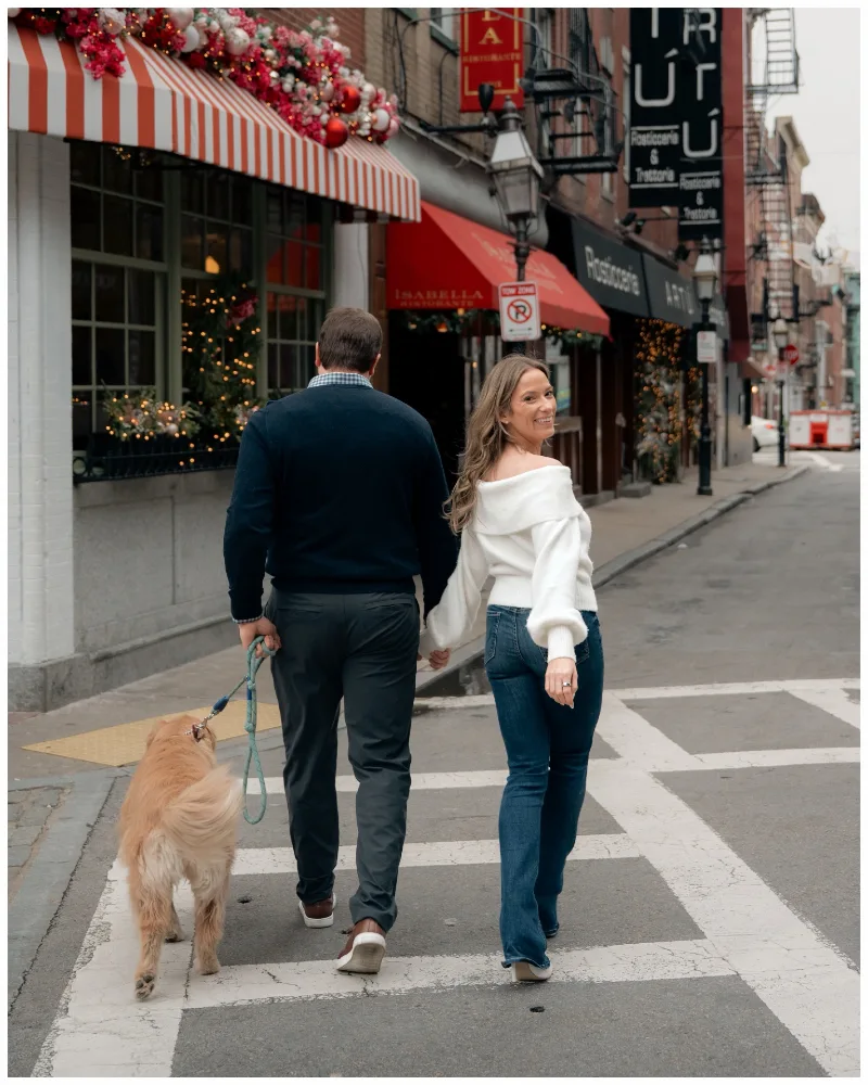 Minimalist Collar and Braided Rope Leash on a Fluffy Golden Retriever
