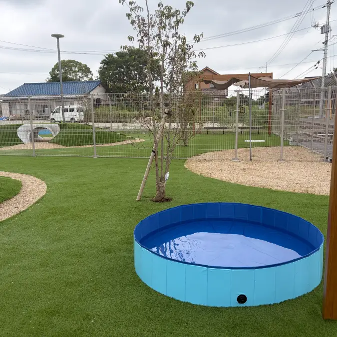 Mixed Surface Run With Cooling Pool