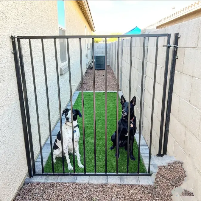 Narrow Side Yard Turf Zone