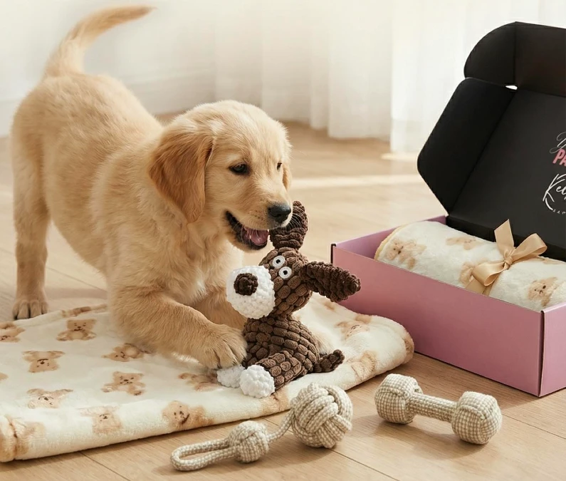 Soft Corduroy And Woven Cotton Toys